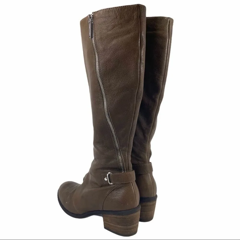 Donald J Pliner Tall pebbled leather 'Dalee' Boot - Picture 5 of 16